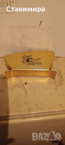 салфетник метален ретро, снимка 3 - Антикварни и старинни предмети - 36618197