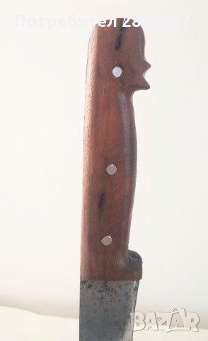 Стар кован овчарски нож, снимка 12 - Антикварни и старинни предмети - 33396193