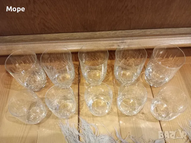 Кристални чаши за алкохол и вода , снимка 7 - Чаши - 48751800