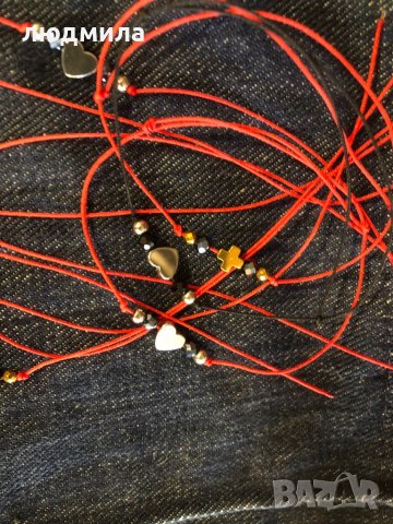 гривни с хематит, снимка 4 - Гривни - 43928828