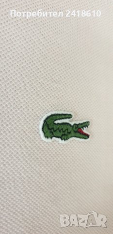 Lacoste Pique Cotton Classic Fit Mens Size 4 - M  НОВО!   ОРИГИНАЛ! Мъжка Тениска!, снимка 12 - Тениски - 50809532