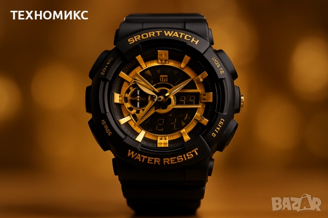 Мъжки спортен часовник , снимка 2 - Мъжки - 51463956