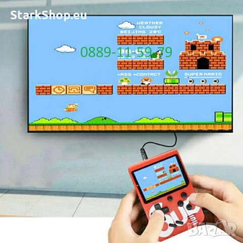 400в1 Мини тв конзола с допълнителен джойстик, снимка 2 - Nintendo конзоли - 28776985