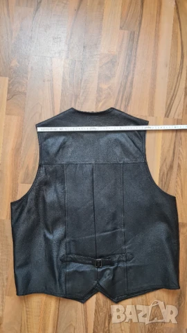 Мъжки елек от естествена кожа , снимка 3 - Други - 50892619