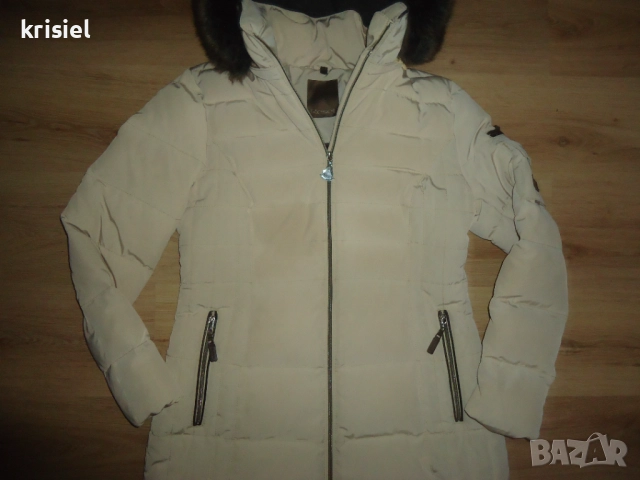 ПАРКА--МНОГО ТОПЛО ЯКЕ С ГЪШИ ПУХ--L номер, снимка 4 - Якета - 52313944