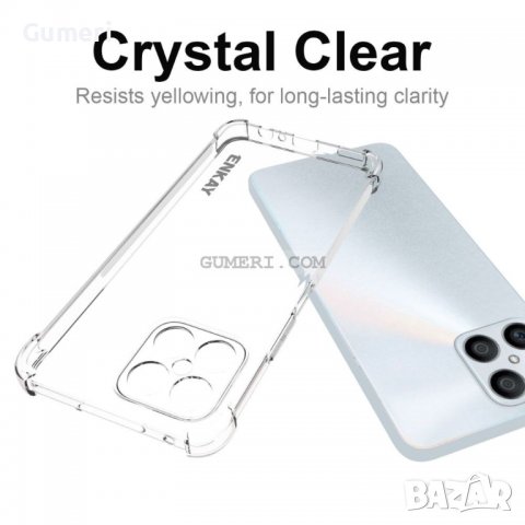 Huawei Honor X8 - Противоударен Силиконов Гръб Air със Защита за Камерата - Прозрачен, снимка 5 - Калъфи, кейсове - 37825200