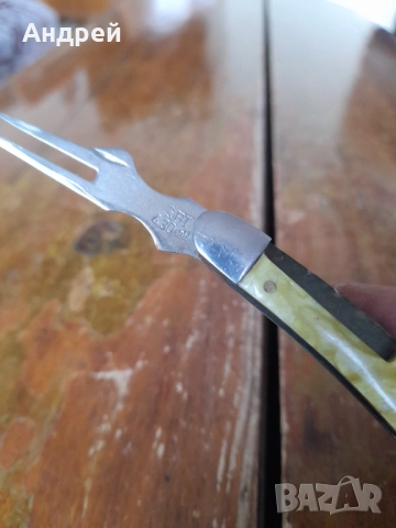 Стар джобен нож,ножче,ножка #133, снимка 5 - Други ценни предмети - 51810848