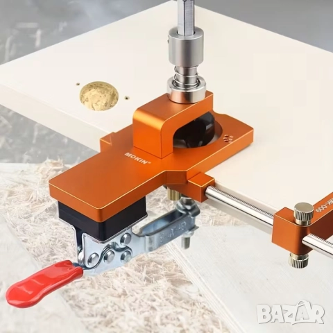 Пробивен комплект за отвори на мебелни панти, 35 мм., снимка 8 - Бормашини - 52662273