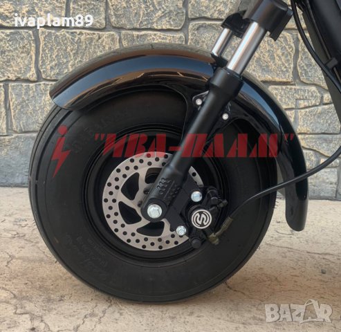 Електрически Триколка MPM TOP - 909 I  , тип “ Harley - Davidson “ – 1500W 60V + Задно задвижване, снимка 3 - Мотоциклети и мототехника - 37040984