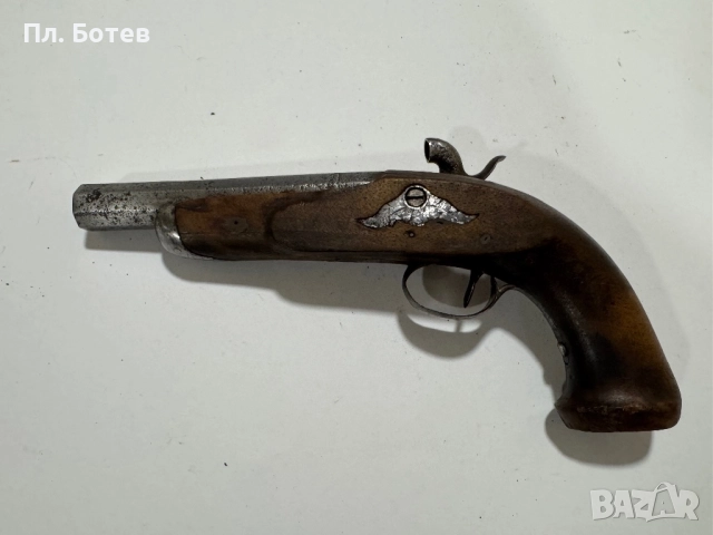 Стар капсулен пистолет, револвер, снимка 3 - Антикварни и старинни предмети - 52817304