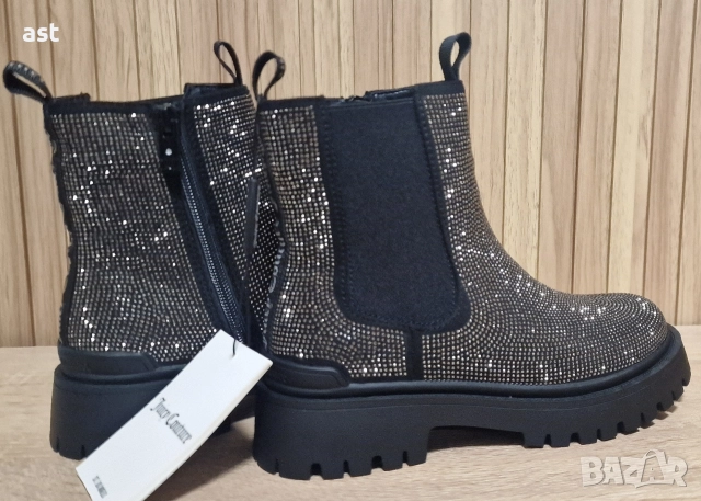 Боти с камъчета juicy, снимка 10 - Дамски боти - 52850167