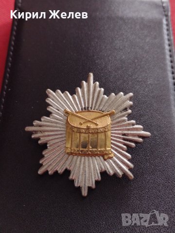 СТАРА ПОСРЕБРЕНА РЯДКА ВОЕННА НАГРАДНА ЗНАЧКА С НОМЕР И ПЕЧАТ ЗА КОЛЕКЦИОНЕРИ 37917, снимка 7 - Колекции - 40490489