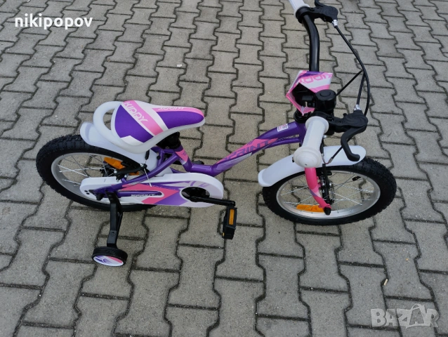 SPRINT Велосипед 16" ALICE лилав, снимка 3 - Велосипеди - 53538424