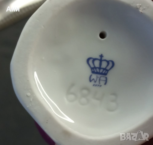 Порцеланова фигурка Wagner & Apel, снимка 10 - Статуетки - 52770869