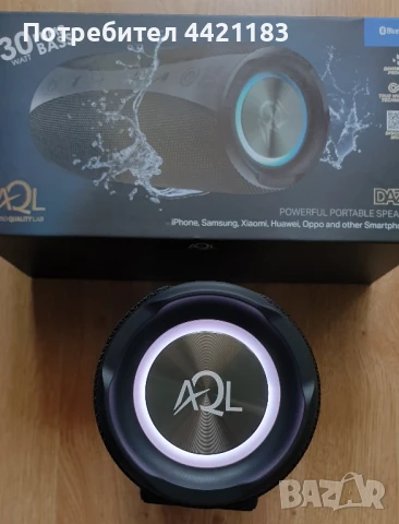 AQL DAZZ колонка, снимка 8 - Bluetooth тонколони - 50955487