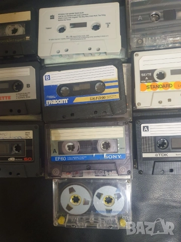 Лот от 10бр аудио касети със записи музика. Всички за 20лв. Купени от чужбина. Записите са качествен, снимка 2 - Аудио касети - 52630735