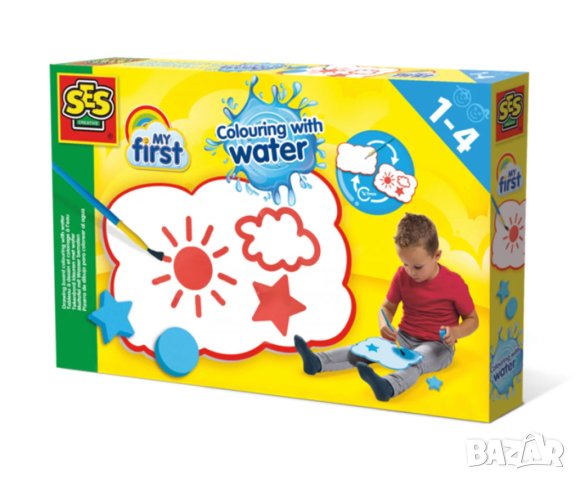 SES - Оцветяване с вода, снимка 1 - Образователни игри - 43872111