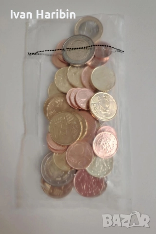 Продавам стартов комплект нови евро монети, сечени от БНБ , снимка 2 - Други ценни предмети - 52690107