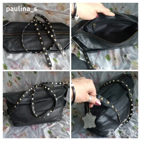 Винтидж / Естествена кожа / маркова чанта / "Adax" ®, снимка 13 - Чанти - 29490466