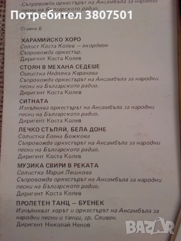 Народна музика-грамофонни плочи, снимка 3 - Грамофонни плочи - 53130869