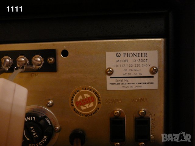 PIONEER LX-300T , снимка 7 - Ресийвъри, усилватели, смесителни пултове - 35323335