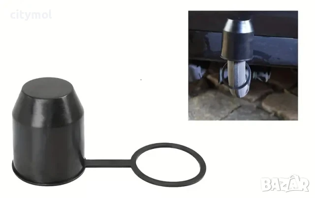 Капачка за теглич, със закрепващо ухо против изгубване