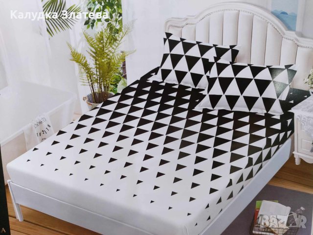Луксозни спални комплекти от сатениран памук , снимка 14 - Спално бельо - 43094524