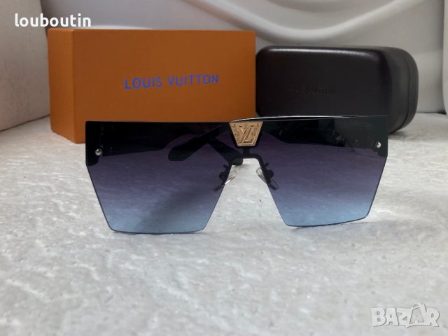 Louis Vuitton 2023 висок клас мъжки слънчеви очила маска, снимка 4 - Слънчеви и диоптрични очила - 38977596