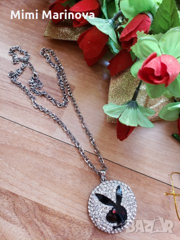 Синджир Playboy, снимка 4 - Колиета, медальони, синджири - 25238206