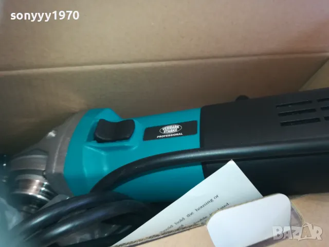 VERMARK STARKE-ЗЕЛЕН ФЛЕКС 220В С РЕГУЛИРУЕМИ ОБОРОТИ 3110241226, снимка 4 - Ъглошлайфи - 47785790