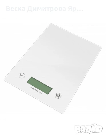 Кухненска везна Rosberg Premium, 5 кг., LCD екран, снимка 6 - Други - 51359865