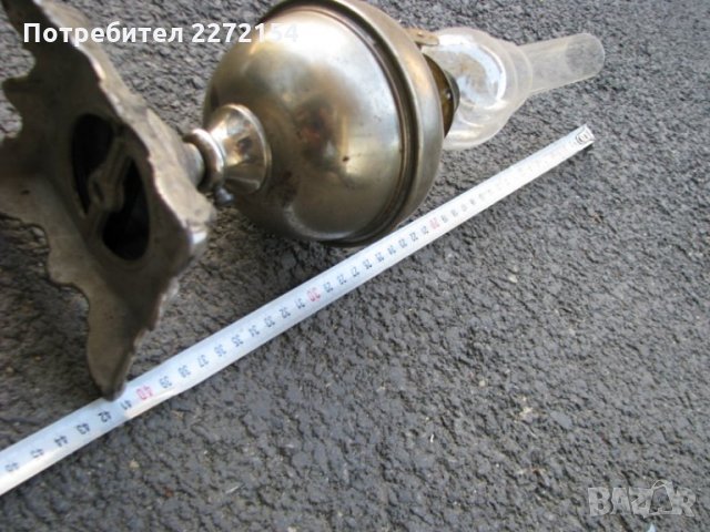 Газена лампа DITMAR, снимка 3 - Антикварни и старинни предмети - 28603719