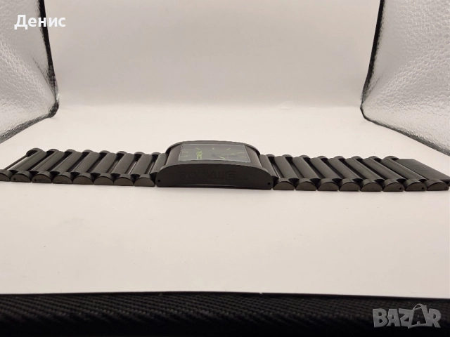 Мъжки часовник ROCKWELL – черен корпус, зелен акцент, снимка 5 - Мъжки - 52834956