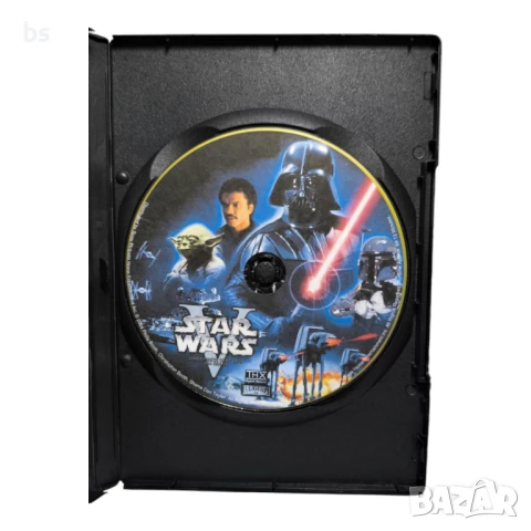 Star Wars 5 Империята отвръща на удара DVD +R DL с бг дублаж , снимка 4 - DVD филми - 51332293
