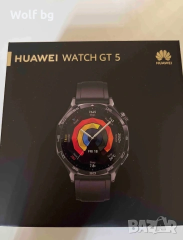 Чисто нов смарт часовник Huawei gt 5 46 mm. 