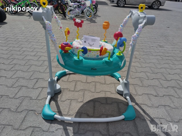 MONI Детско бънджи VISTA син, снимка 9 - Проходилки - 53565162