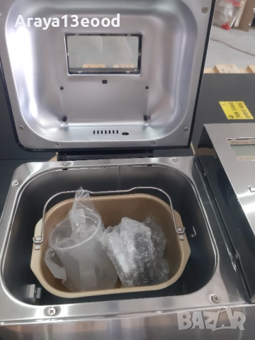 20 броя Автоматична хлебопекарна Aicok MBF-013 – Керамично покритие, снимка 16 - Хлебопекарни - 48224889