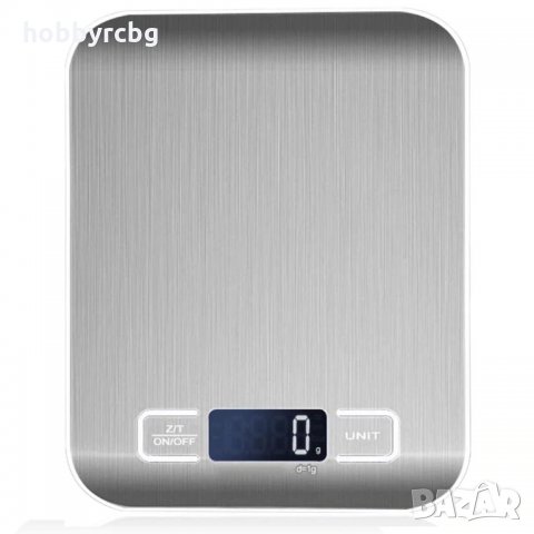 Електронна кухненска везна, капацитет 5 кг, метална платформа, снимка 1