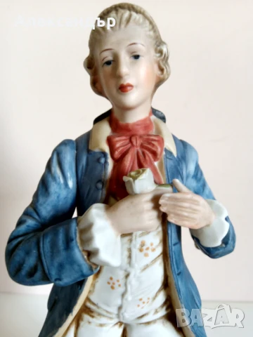 Статуетка бисквитен порцелан METZLER & ORTLOFF, снимка 2 - Статуетки - 50549766