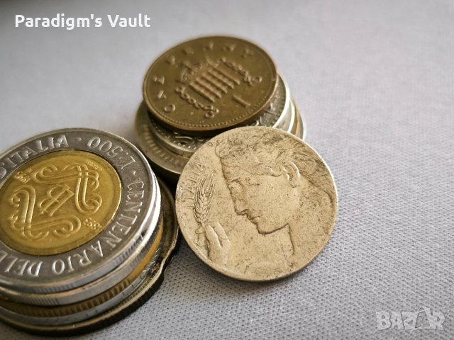 Mонета - Италия - 20 цента | 1911г., снимка 2 - Нумизматика и бонистика - 43449137