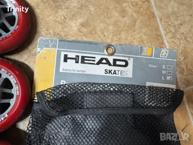 Ролери HEAD 90-T1 size:41 + наколенки Head size:M, снимка 6 - Ролери, кънки - 50704631