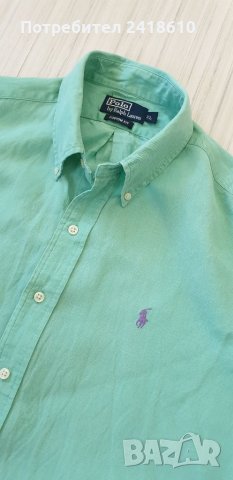 POLO Ralph Lauren Len/Silk Mens Size XL ОРИГИНАЛ! Лен/Коприна Мъжка Риза!, снимка 6 - Ризи - 32933289