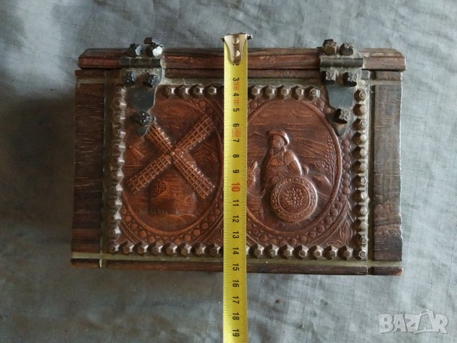 стара кутия, снимка 3 - Антикварни и старинни предмети - 36609467