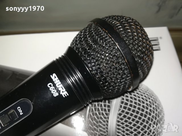 SHURE C608 PROFI MIC-КОМПЛЕКТ, снимка 8 - Микрофони - 28848199