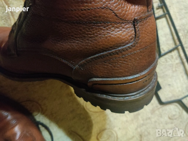 Мъжки кожени боти Floris van Bommel.Размер 43,5, снимка 2 - Официални обувки - 53497899
