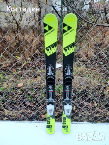 Карвинг детски ски  Fischer STUNNER blackyellow  101см  