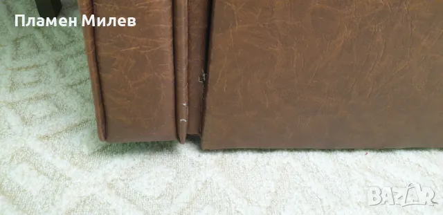 Кожен ъглов диван, снимка 11 - Дивани и мека мебел - 48451563