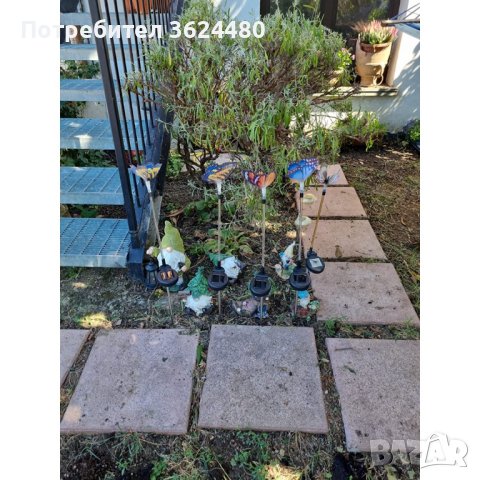 Пеперуда соларна градинска лампа, снимка 12 - Градински мебели, декорация  - 42939356