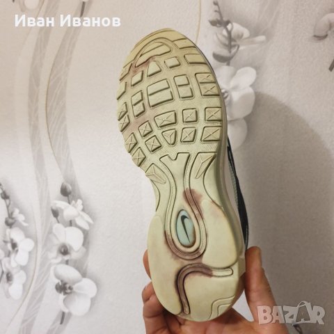 маратонки  Nike Air Max 97 Black Igloo “Tiffany”   номер 38,5-39, снимка 18 - Маратонки - 39854488