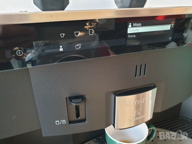 Miele Nespresso Кафемашина за вграждане Кафе автомат Миеле Кафе машина, снимка 4 - Кафемашини - 53449309